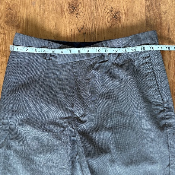 Banana Republic Slim Fit Grey Slacks - Picture 4 of 7